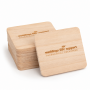 Houten onderzetters 